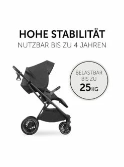 Autositze & Kinderwagen Hauck 2in1 Kombi Kinderwagen Vision X Set Black, Melange Black Günstig Kaufen -Hauck shop hauck 2in1 kombi kinderwagen vision x set black melange black 4