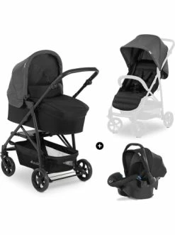 Autositze & Kinderwagen Hauck 3in1 Kombi Kinderwagen Rapid 4 Trioset, Grey Günstig Kaufen