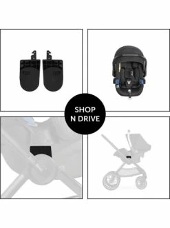 Autositze & Kinderwagen Hauck Adapter Für Walk N Care Kinderwagen, Black Günstig Kaufen -Hauck shop hauck adapter fur walk n care kinderwagen black 2