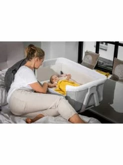 Möbel Hauck Beistellbett Face To Me 2, Melange Grey Günstig Kaufen -Hauck shop hauck beistellbett face to me 2 melange grey 2