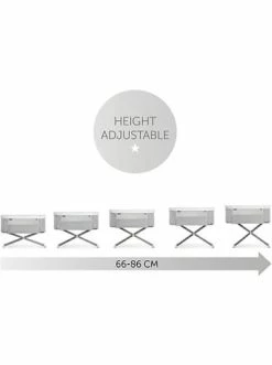 Möbel Hauck Beistellbett Face To Me 2, Melange Grey Günstig Kaufen -Hauck shop hauck beistellbett face to me 2 melange grey 6