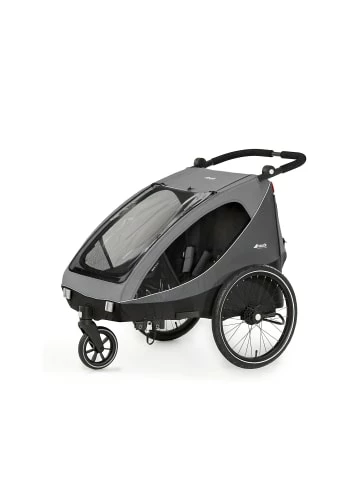 Spielzeug Hauck Dryk Duo Fahrradanhänger Und Buggy (bis 44kg), Grau/schwarz, Zweisitzer Günstig Kaufen 8 Spielzeug Hauck Dryk Duo Fahrradanhänger Und Buggy (bis 44kg), Grau/schwarz, Zweisitzer Günstig Kaufen – Bild 6
