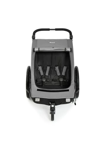 Spielzeug Hauck Dryk Duo Fahrradanhänger Und Buggy (bis 44kg), Grau/schwarz, Zweisitzer Günstig Kaufen 9 Spielzeug Hauck Dryk Duo Fahrradanhänger Und Buggy (bis 44kg), Grau/schwarz, Zweisitzer Günstig Kaufen – Bild 7