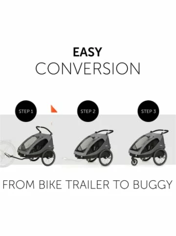Spielzeug Hauck Dryk Duo Fahrradanhänger Und Buggy (bis 44kg), Grau/schwarz, Zweisitzer Günstig Kaufen 11 Spielzeug Hauck Dryk Duo Fahrradanhänger Und Buggy (bis 44kg), Grau/schwarz, Zweisitzer Günstig Kaufen – Bild 9