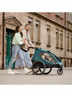 Spielzeug Hauck Dryk Duo Fahrradanhänger Und Buggy (bis 44kg), Petrol, Zweisitzer Günstig Kaufen -Hauck shop hauck dryk duo fahrradanhanger und buggy bis 44kg petrol zweisitzer 3