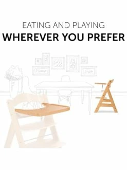 Möbel Hauck Esstisch Alpha Wooden Tray, Natural Günstig Kaufen -Hauck shop hauck esstisch alpha wooden tray natural 6