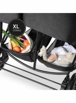 Autositze & Kinderwagen Hauck Geschwisterwagen Uptown Duo, Melange Black Günstig Kaufen -Hauck shop hauck geschwisterwagen uptown duo melange black 5