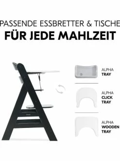 Möbel Hauck Hochstuhl Alpha+, Black Günstig Kaufen -Hauck shop hauck hochstuhl alpha black 9