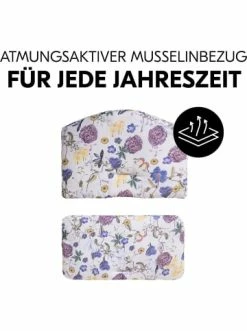 Möbel Hauck Hochstuhlauflage, Floral Beige Günstig Kaufen -Hauck shop hauck hochstuhlauflage floral beige 9
