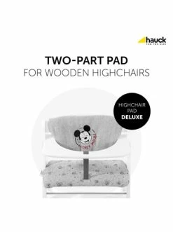 Möbel Hauck Hochstuhlauflage Pad Deluxe, Mickey Mouse, Grey Günstig Kaufen -Hauck shop hauck hochstuhlauflage pad deluxe mickey mouse grey 6