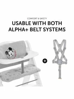 Möbel Hauck Hochstuhlauflage Pad Deluxe, Mickey Mouse, Grey Günstig Kaufen -Hauck shop hauck hochstuhlauflage pad deluxe mickey mouse grey 9