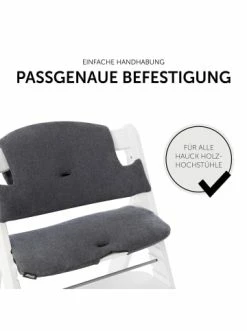 Möbel Hauck Hochstuhlauflage Select, Jersey Charcoal Günstig Kaufen -Hauck shop hauck hochstuhlauflage select jersey charcoal 8
