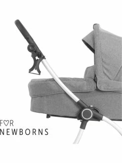 Autositze & Kinderwagen Hauck Kinderwagenaufsatz Colibri, Melange Grey Günstig Kaufen -Hauck shop hauck kinderwagenaufsatz colibri melange grey 3