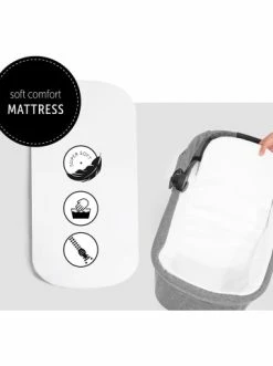 Autositze & Kinderwagen Hauck Kinderwagenaufsatz Colibri, Melange Grey Günstig Kaufen -Hauck shop hauck kinderwagenaufsatz colibri melange grey 5