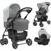 Autositze & Kinderwagen Hauck Kombi Kinderwagen Shopper Trio Set, Grey Günstig Kaufen -Hauck shop hauck kombi kinderwagen shopper trio set grey