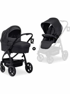 Autositze & Kinderwagen Hauck Kombikinderwagen Saturn R Duoset, Melange Black Günstig Kaufen