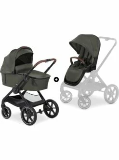 Autositze & Kinderwagen Hauck Kombikinderwagen Walk N Care Air Set, Dark Olive Günstig Kaufen