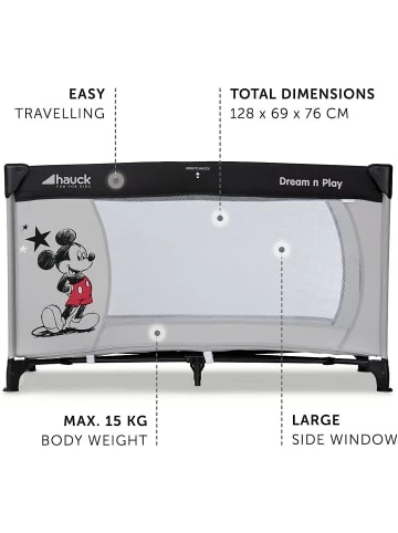 Möbel Hauck Reisebett Dream N Play, Mickey Stars Günstig Kaufen 8 Möbel Hauck Reisebett Dream N Play, Mickey Stars Günstig Kaufen – Bild 7