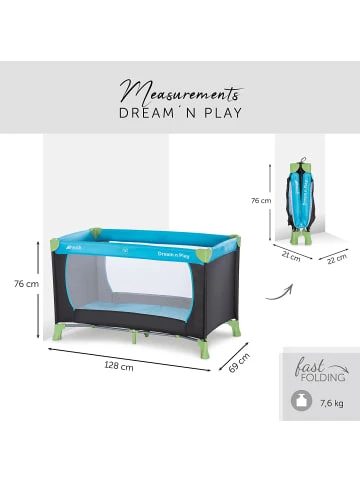 Möbel Hauck Reisebett Dream'n Play, Waterblue Günstig Kaufen 8 Möbel Hauck Reisebett Dream'n Play, Waterblue Günstig Kaufen – Bild 6
