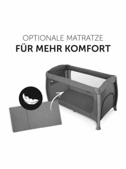Möbel Hauck Reisebett Play N Relax Center, Melange Charcoal Günstig Kaufen -Hauck shop hauck reisebett play n relax center melange charcoal 5