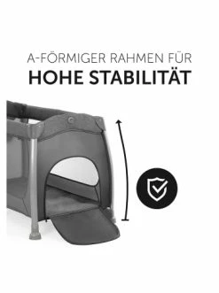 Möbel Hauck Reisebett Play N Relax Center, Melange Charcoal Günstig Kaufen -Hauck shop hauck reisebett play n relax center melange charcoal 9