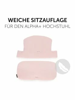 Möbel Hauck Sitzauflage Alpha Highchair Pad Select, Musselin Mineral Rose Günstig Kaufen -Hauck shop hauck sitzauflage alpha highchair pad select musselin mineral rose 2