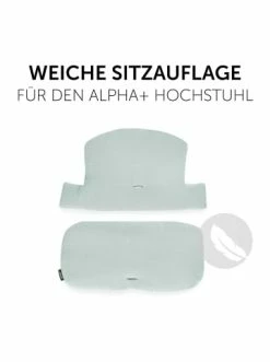 Möbel Hauck Sitzauflage Alpha Highchair Pad Select, Musselin Mint Günstig Kaufen -Hauck shop hauck sitzauflage alpha highchair pad select musselin mint 2