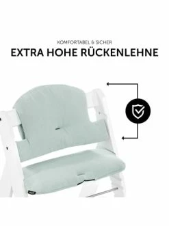 Möbel Hauck Sitzauflage Alpha Highchair Pad Select, Musselin Mint Günstig Kaufen -Hauck shop hauck sitzauflage alpha highchair pad select musselin mint 4