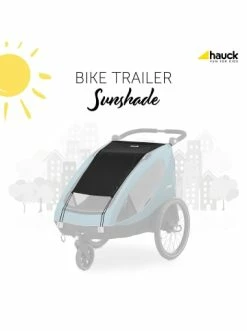 Spielzeug Hauck Sonnenschutz Für Fahrradanhänger Sunshade, Black Günstig Kaufen -Hauck shop hauck sonnenschutz fur fahrradanhanger sunshade black 2