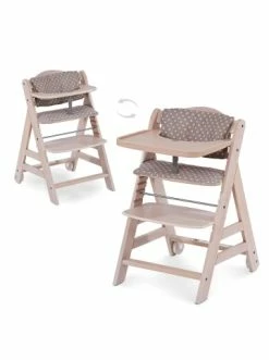 Möbel Hauck Treppenhochstuhl Beta+ Inkl. Sitzverkleinerer, Whitewash/ Dots Günstig Kaufen -Hauck shop hauck treppenhochstuhl beta inkl sitzverkleinerer whitewash dots 3