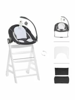 Möbel Hauck Treppenhochstuhl Beta+ Inklusive Bouncer In Weiß Günstig Kaufen