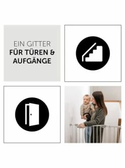 Möbel Hauck Tür- Und Treppenschutzgitter Clear Step Autoclose, 75-80 Cm, White Günstig Kaufen -Hauck shop hauck tur und treppenschutzgitter clear step autoclose 75 80 cm white 6