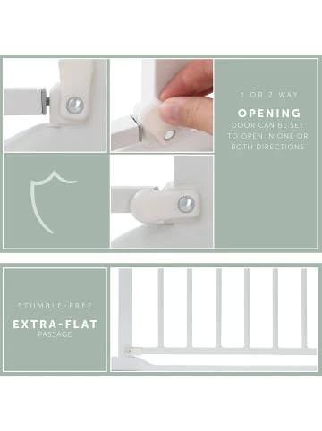 Möbel Hauck Tür-und Treppenschutzgitter Clear Step Gate, 75 - 80cm, Ohne Bohren Und... Günstig Kaufen 10 Möbel Hauck Tür-und Treppenschutzgitter Clear Step Gate, 75 - 80cm, Ohne Bohren Und... Günstig Kaufen – Bild 8