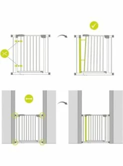 Möbel Hauck Tür-und Treppenschutzgitter Stop N Safe 2, 96 - 101cm, Inkl. 21cm Verlänger... Günstig Kaufen -Hauck shop hauck tur und treppenschutzgitter stop n safe 2 96 101cm inkl 21cm verlanger 8