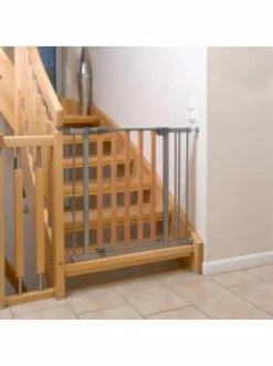 Möbel Hauck Tür-und Treppenschutzgitter Wood Lock Safety Gate, 75 - 81cm, Silber Günstig Kaufen -Hauck shop hauck tur und treppenschutzgitter wood lock safety gate 75 81cm silber 4