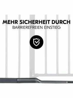 Möbel Hauck Türschutzgitter Clear Step Autoclose 2 Set +21 Cm, Dark Grey Günstig Kaufen -Hauck shop hauck turschutzgitter clear step autoclose 2 set 21 cm dark grey 6