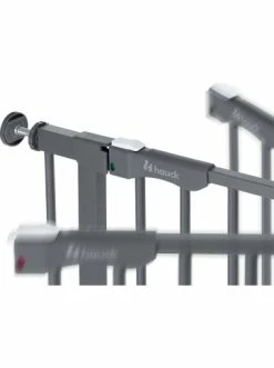 Möbel Hauck Türschutzgitter Clear Step Autoclose 2 Set +9 Cm, Dark Grey Günstig Kaufen -Hauck shop hauck turschutzgitter clear step autoclose 2 set 9 cm dark grey 3