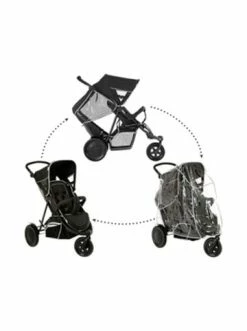 Autositze & Kinderwagen Hauck Zwillingswagen Freerider In Schwarz Günstig Kaufen -Hauck shop hauck zwillingswagen freerider in schwarz 9